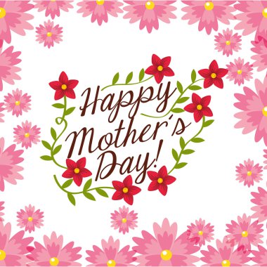 Mutlu anneler günü tasarım
