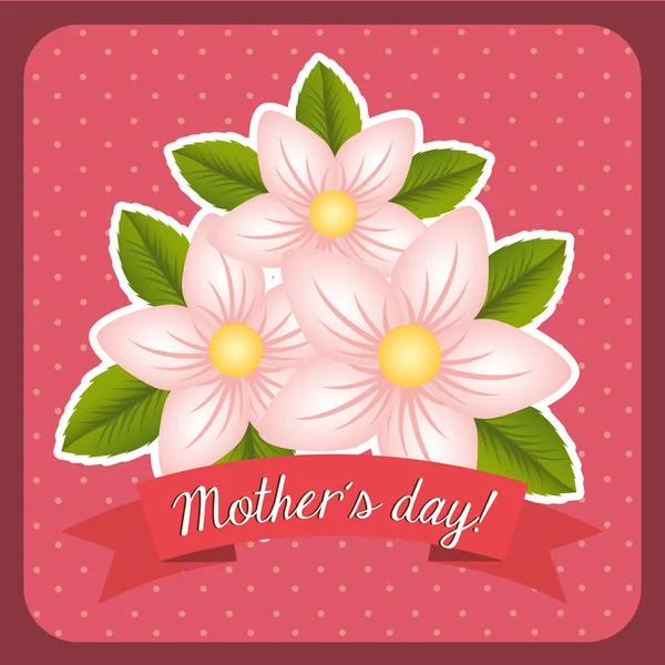 Conception Happy Mothers Day — Image vectorielle