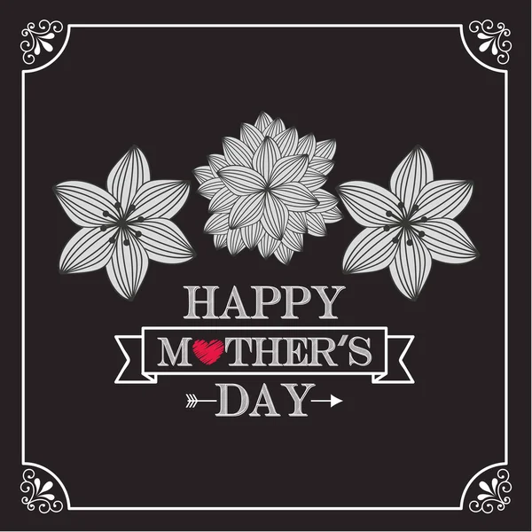 Conception Happy Mothers Day — Image vectorielle