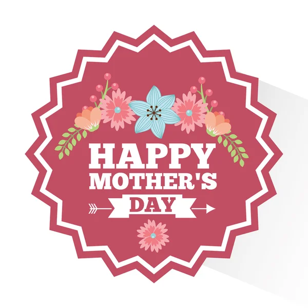 Conception Happy Mothers Day — Image vectorielle