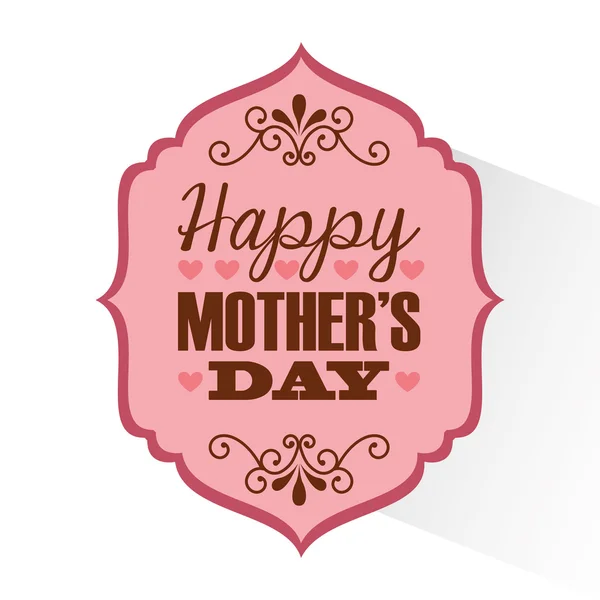 Conception Happy Mothers Day — Image vectorielle