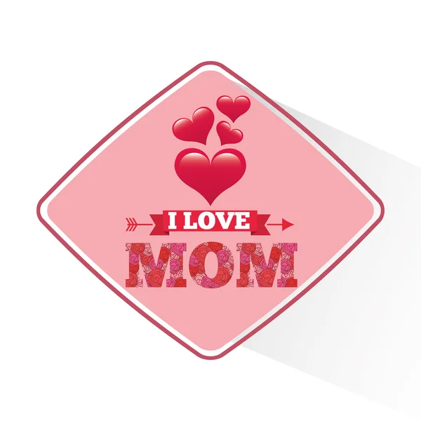 Conception Happy Mothers Day — Image vectorielle