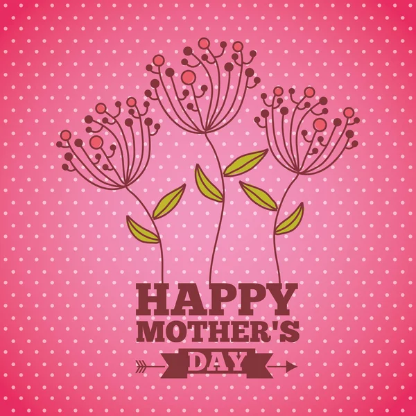 Conception Happy Mothers Day — Image vectorielle