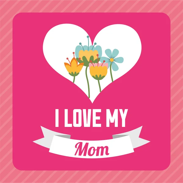 Happy mothers day — Stock Vector