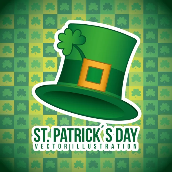 Diseño del día de San Patricio — Vector de stock