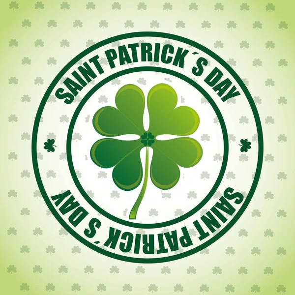 Saint Patricks Day Design — Stock vektor