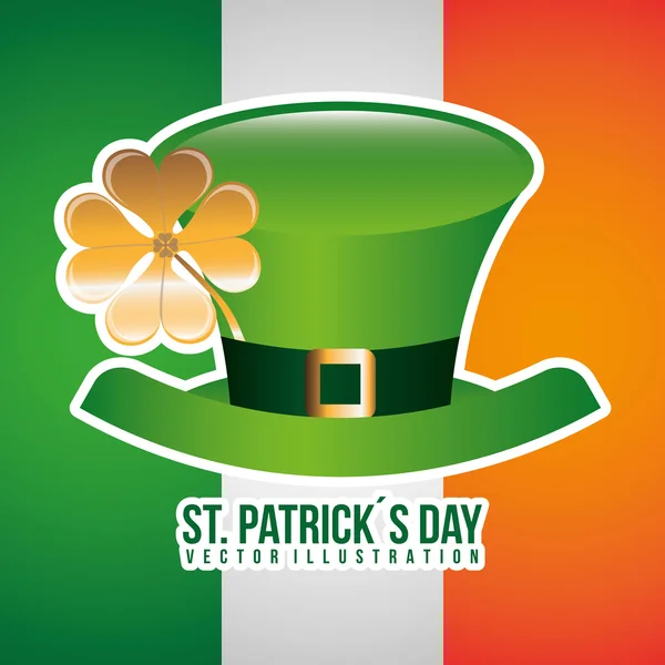 Saint patricks dag ontwerp — Stockvector