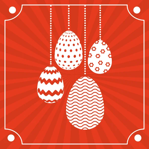 Frohe Ostern — Stockvektor