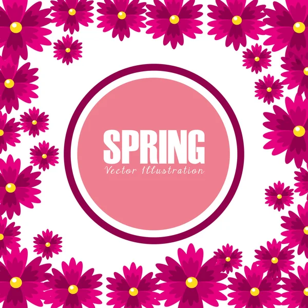 Spring season design — Stock Vector