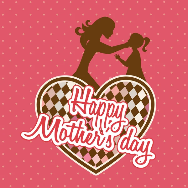 Happy mothers day design Royalty Free Stock Illustrations