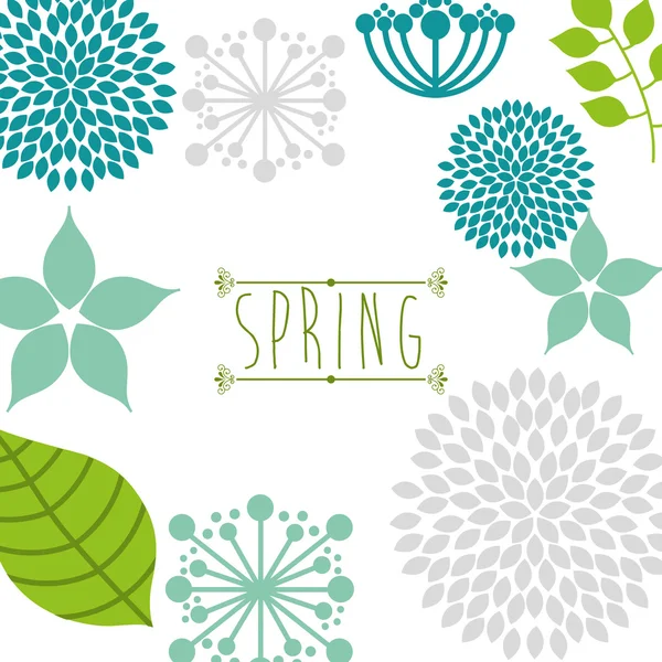 Spring season design — Stock Vector