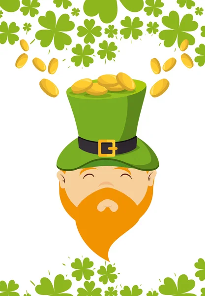 Saint patricks day design — Stock Vector