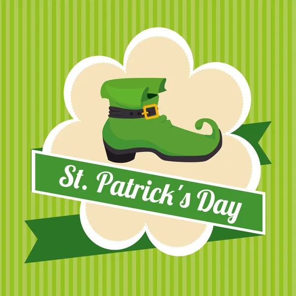 Santo Patricks Day Design — Vettoriale Stock