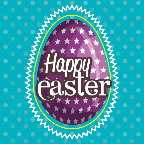 Happy easter design — Stock Vector