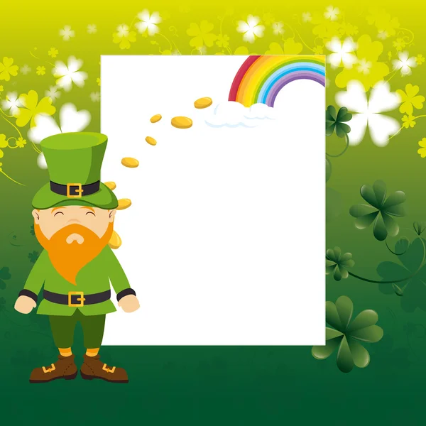 Heiliger Patricks Day Design — Stockvektor