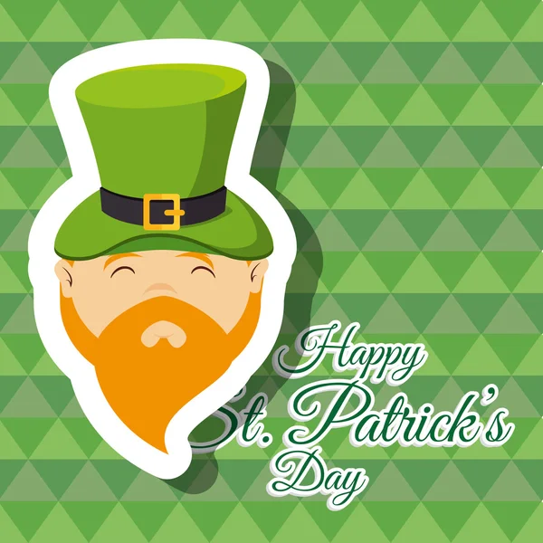 Saint patricks dia design — Vetor de Stock