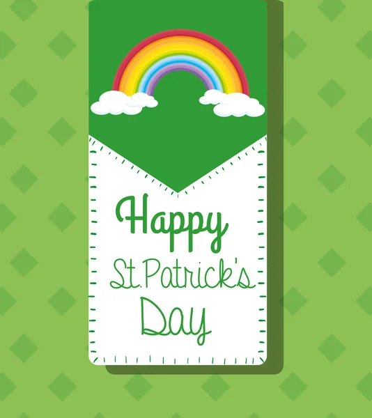 Saint patricks dia design — Vetor de Stock