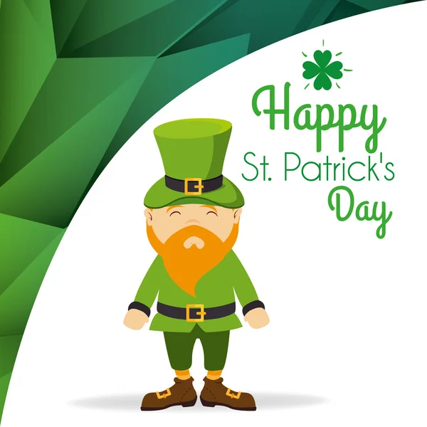 Saint patricks dag ontwerp — Stockvector