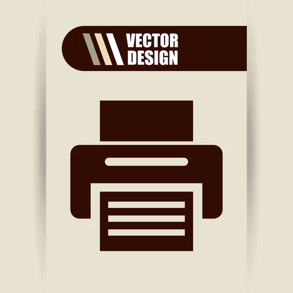 Diseño de tecnología portátil — Vector de stock