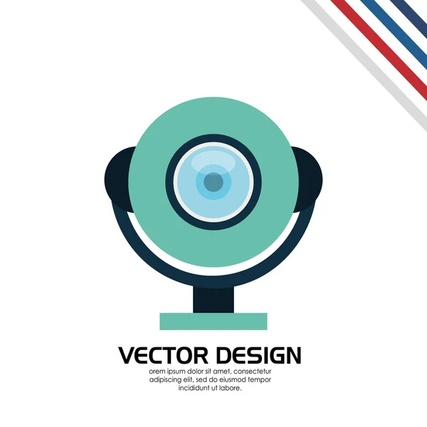 Bärbar teknik design — Stock vektor
