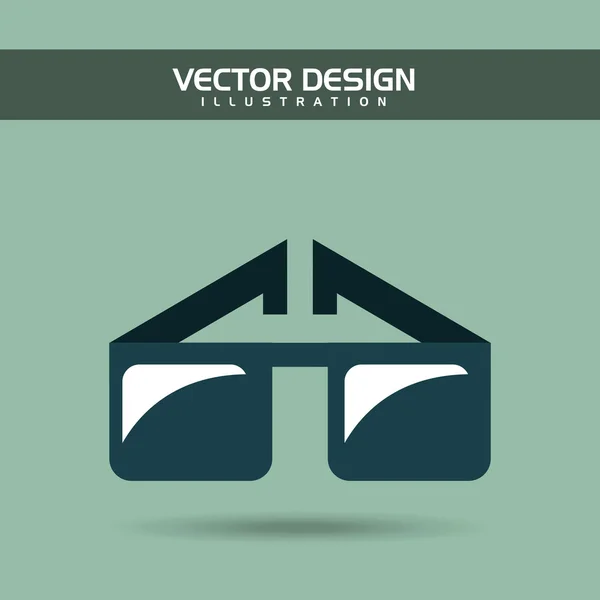 Дизайн иконок пляжа — стоковый вектор