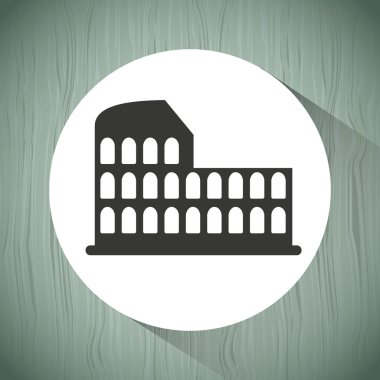 düz simgesi tasarım seyahat