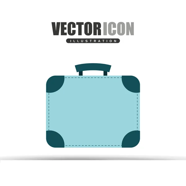 Viaje plano icono de diseño — Vector de stock