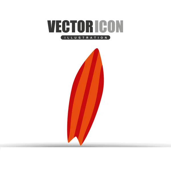 Design de ícone de praia — Vetor de Stock