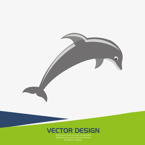 Diseño icono de playa — Vector de stock