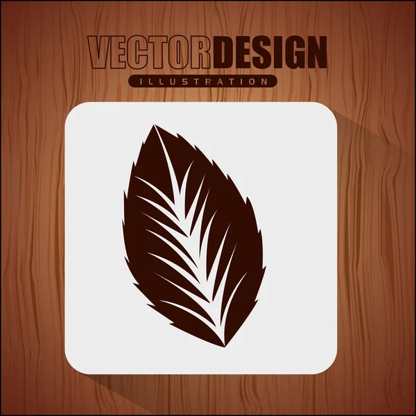 Design de ícone floral — Vetor de Stock