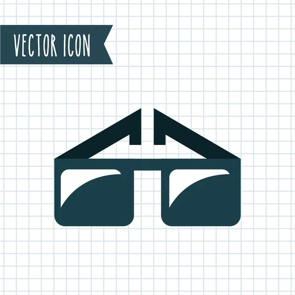 Diseño icono de playa — Archivo Imágenes Vectoriales