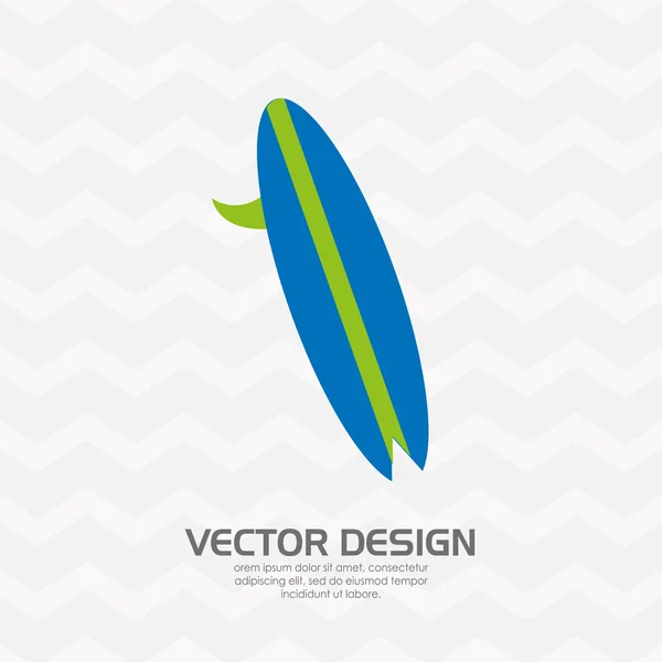 Design pictogramă plajă — Vector de stoc