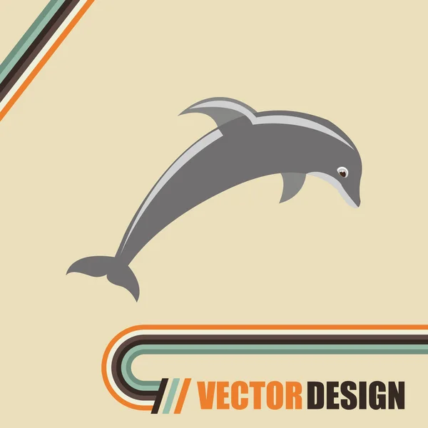 Design de ícone de praia — Vetor de Stock