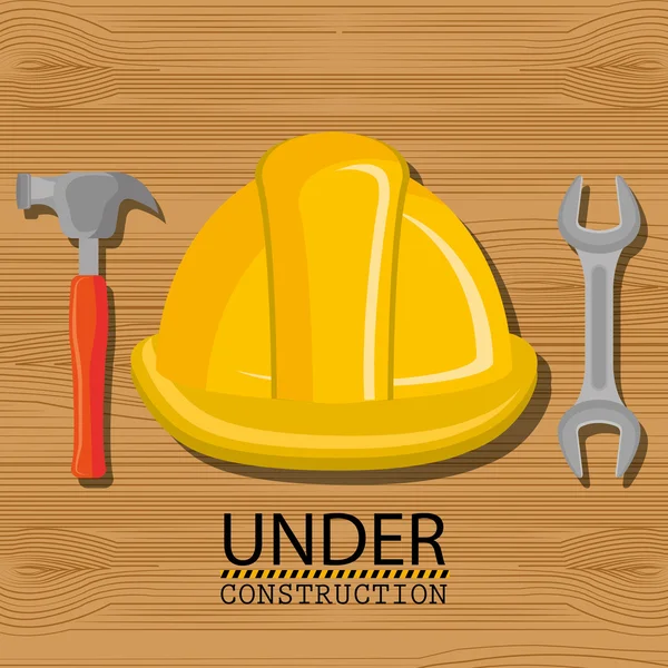 Under construction design — Stock Vector