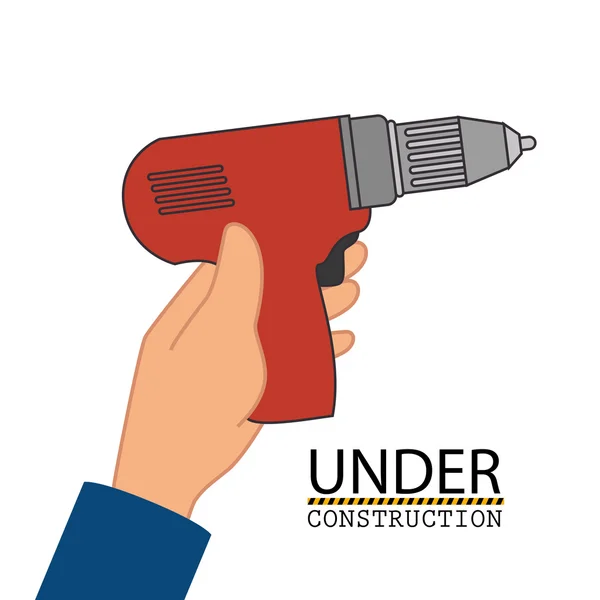 Under construction design — Stock Vector