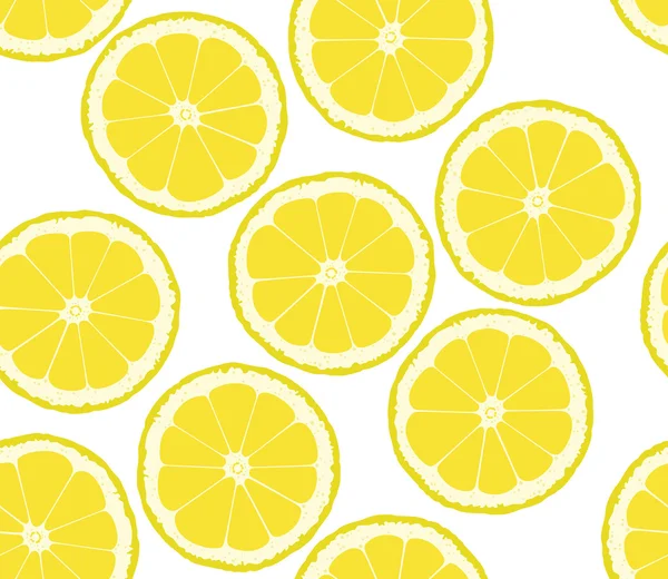 Background from the cut lemons — Stock Vector