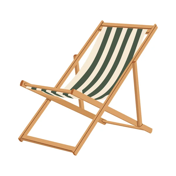 Cadeira de praia —  Vetores de Stock
