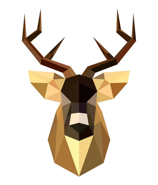 Abstract deer — Stock Vector