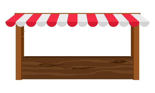 Canopée de magasin — Image vectorielle