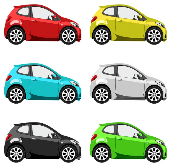 Set voitures — Image vectorielle
