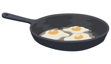 Yağda yumurta.