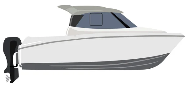 Моторний човен — стоковий вектор
