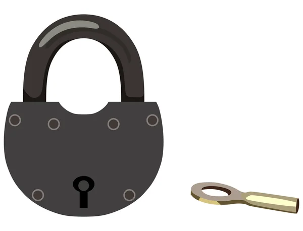 Padlock — Stock Vector