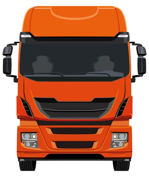 Camion anteriore — Vettoriale Stock