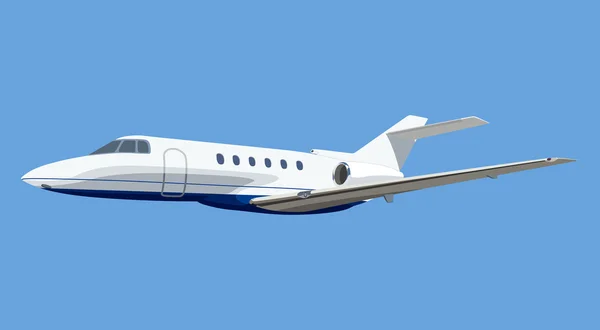 Jet avión de aire — Vector de stock