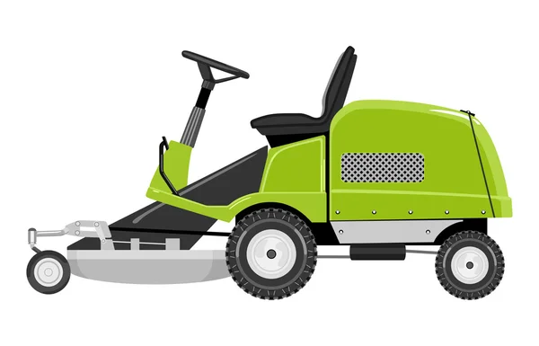 Groene grasmaaier — Stockvector