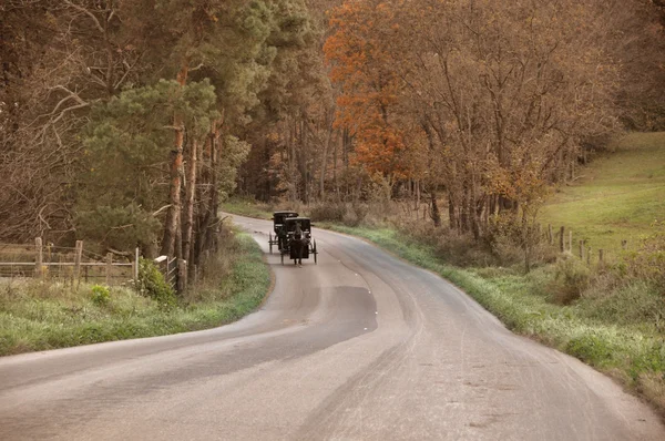 Amish Country Road —  Fotos de Stock