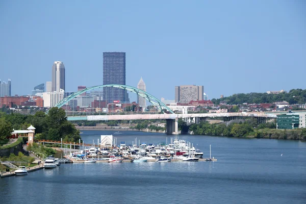 Ciudad de Pittsburgh — Foto de Stock