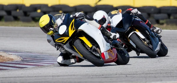 Mototbikes Racing on Track — Stock Photo, Image