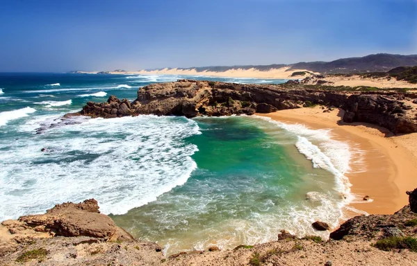 Shelly Beach en Kenton on Sea en Sudáfrica — Foto de Stock